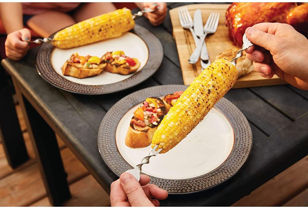 Maisgafler 8pk stål Napoleon
