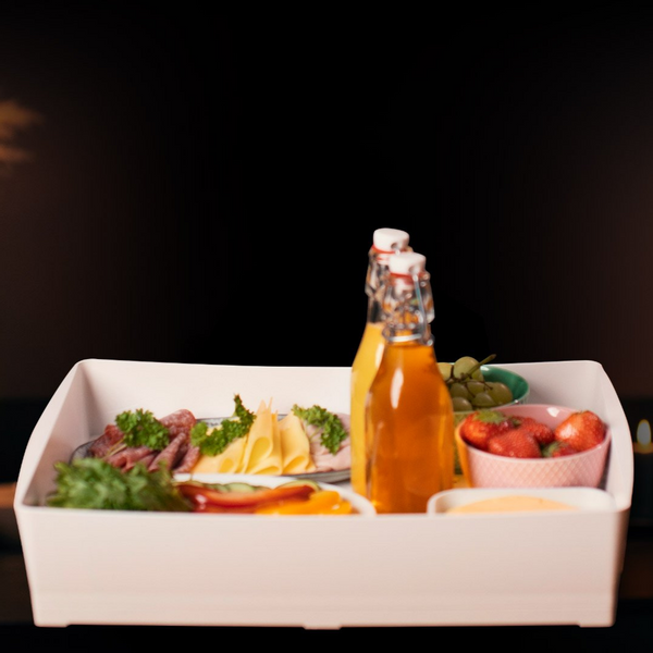 Hovedbilde Redningsvest til flaske + Cooltray serveringsbrett