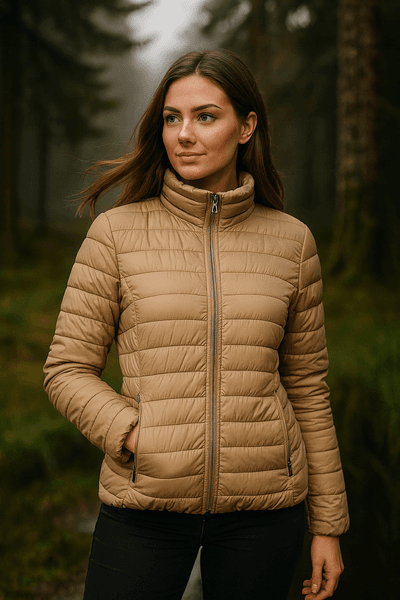 Hovedbilde Geo Norway Hildre Jakke Dame Taupe