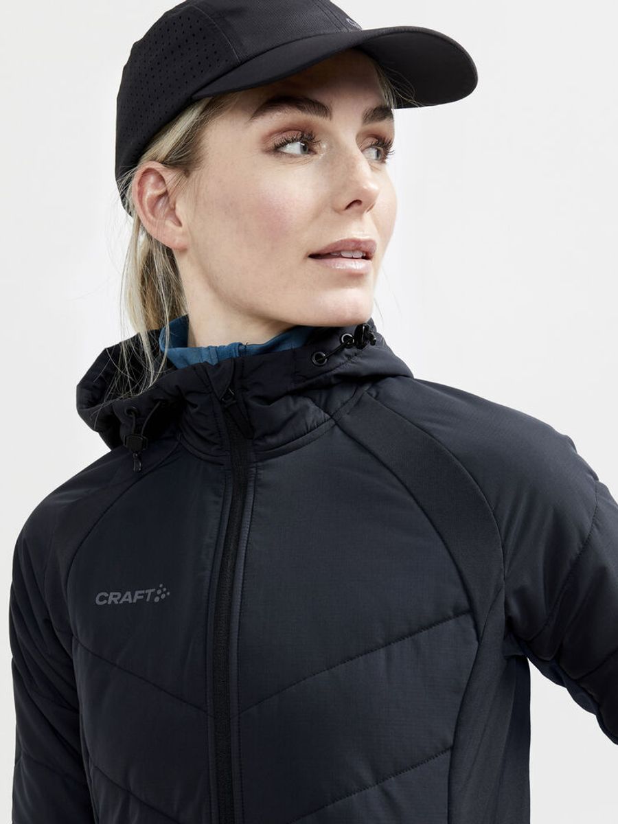 Craft ADV Explore Hybrid Jacket til dame Blaze