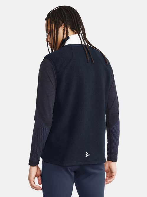 Hovedbilde CRAFT NOR ADV Explore Pile Fleece Vest Herre Blaze/White