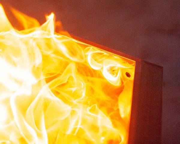 Hovedbilde Båltønne / bålpanne i rustfritt stål - Rustfri og røykfri