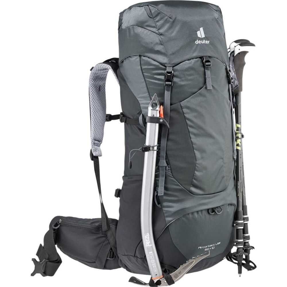 Ryggsekk Deuter Aircontact Lite sl 45 + 10 Liter arctic navy