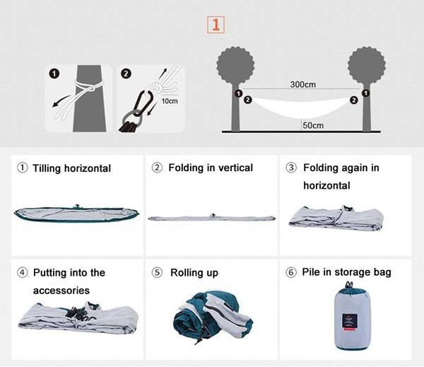 Hovedbilde Hengekøye 2-personer Orange