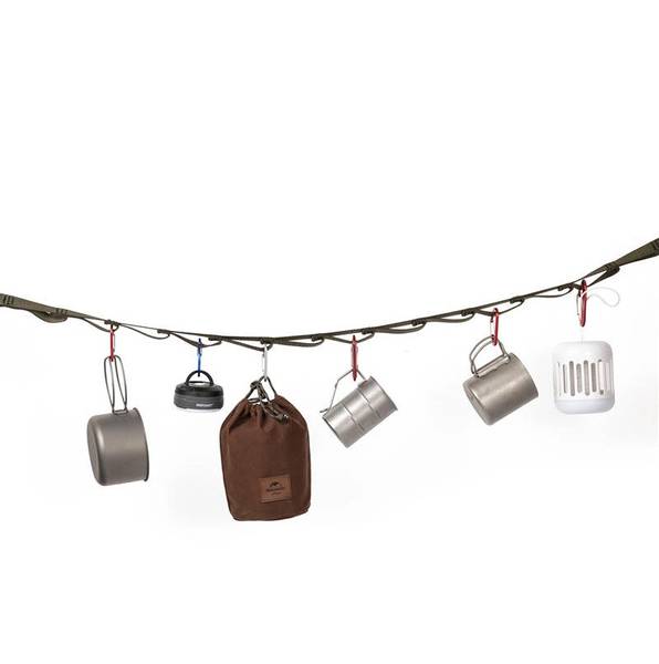 Hovedbilde Justerbar nylonslynge Army Green