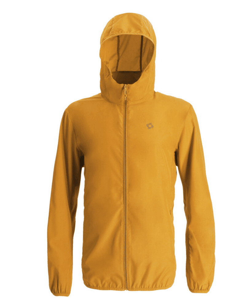 Doite Airjacket Hoodie Herre Sennepsgul