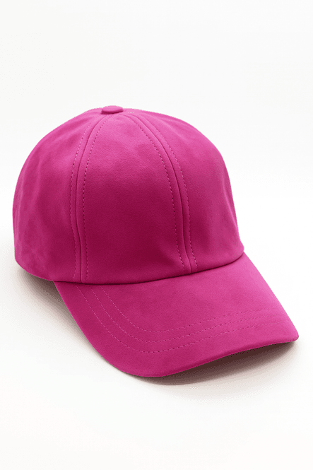 Hovedbilde Skinn caps cerisse ekte semsket skinn