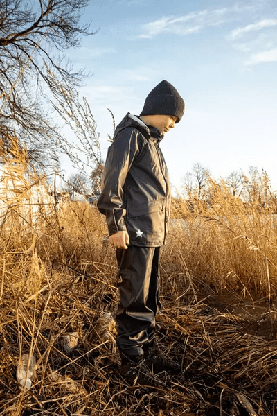 Hovedbilde Regnsett i marine / ungdom
