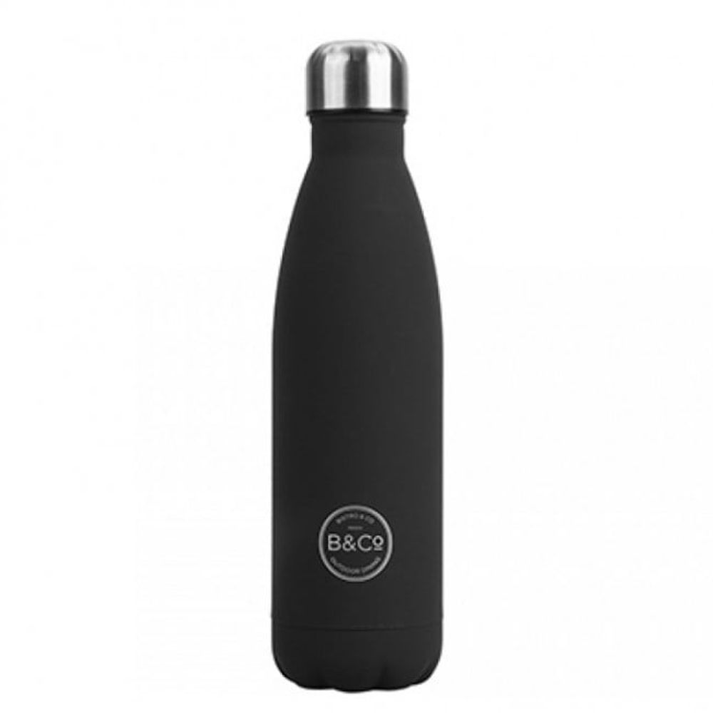 Drikkeflaske for varme og kalde drikker - 500 ml - Sort