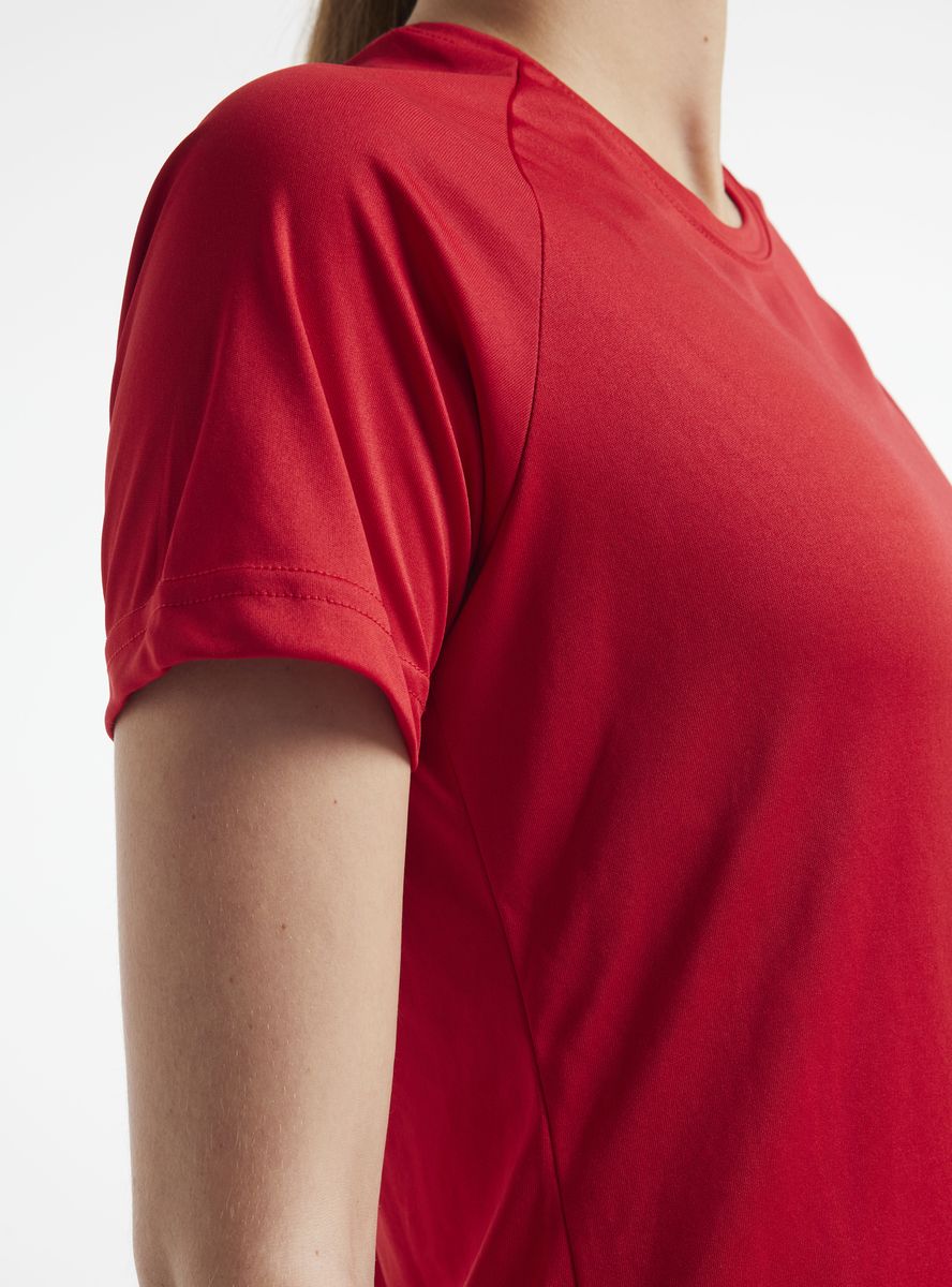 Craft Core Unity trenings t-skjorte dame Bright Red