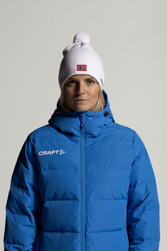 Dunjakke i blå til dame fra Craft