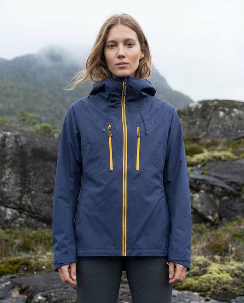 Hovedbilde Knappen Teknisk 3 lags jakke til dame Blå