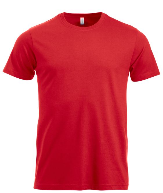 Hovedbilde Basic t-shirt i rød fra Clique