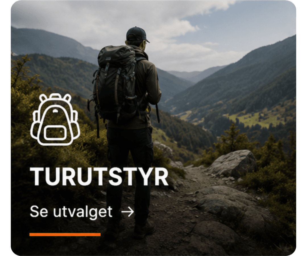 Turutstyr til alle slags utflukter