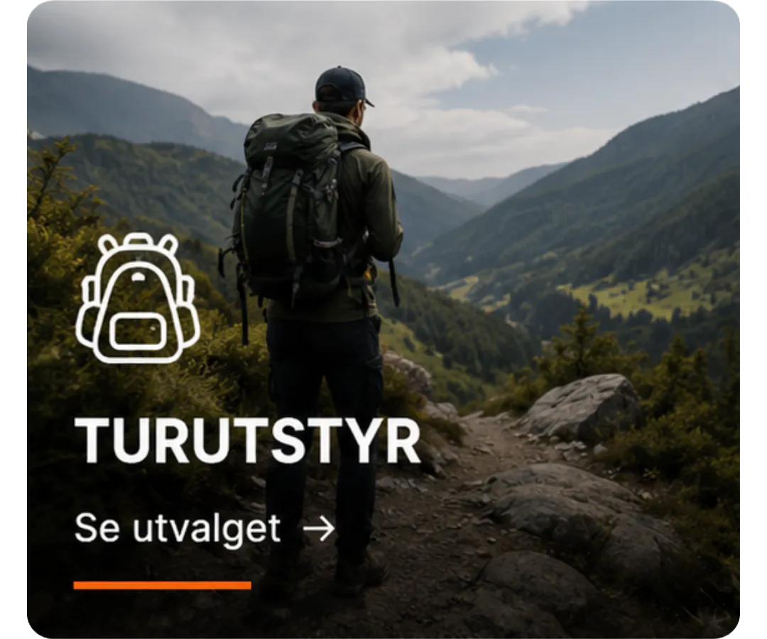 Turutstyr til alle slags utflukter