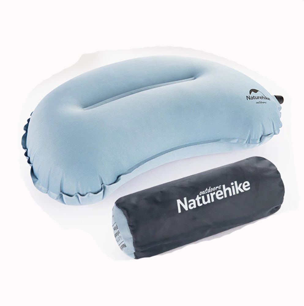 Automatisk Oppblåsbar Pute 3D-Svamp Ink blue