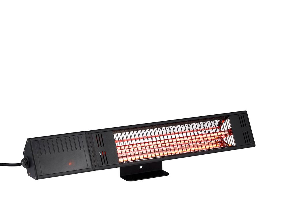 Nordic Sense Terrassevarmer for vegg 1500 watt Svart