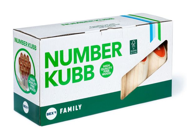 Hovedbilde Kubb Spill - Familie Kubb nummer spill fra Bex-Sport
