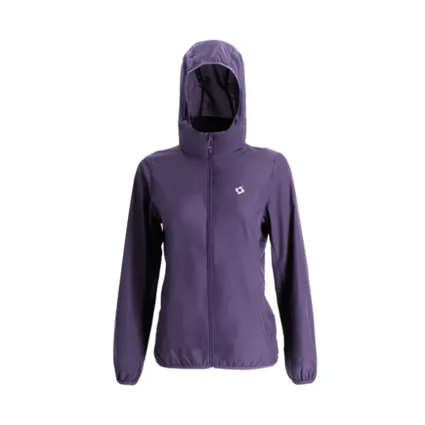 Hovedbilde Doite Airjacket Hoodie Dame Mørk Lilla