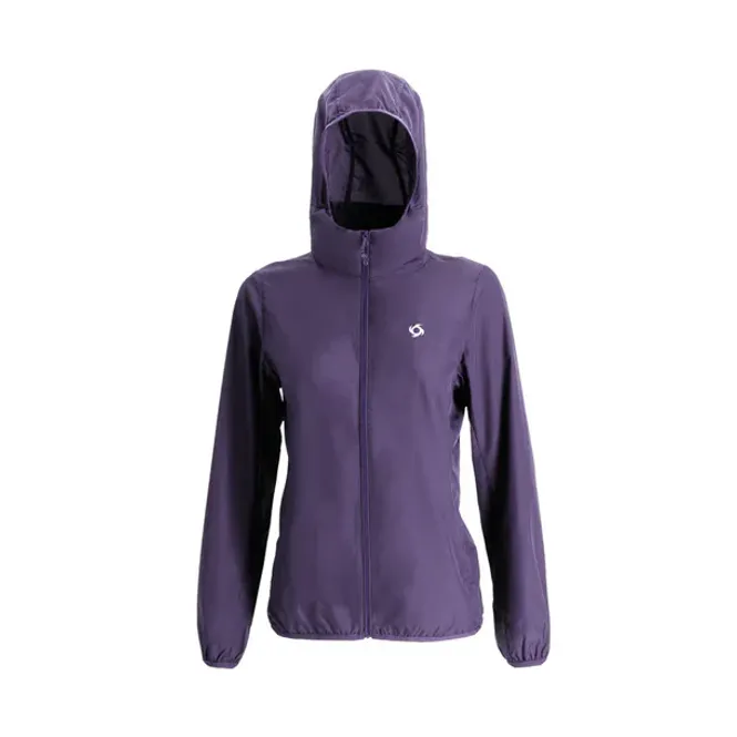 Hovedbilde Doite Airjacket Hoodie Dame Mørk Lilla