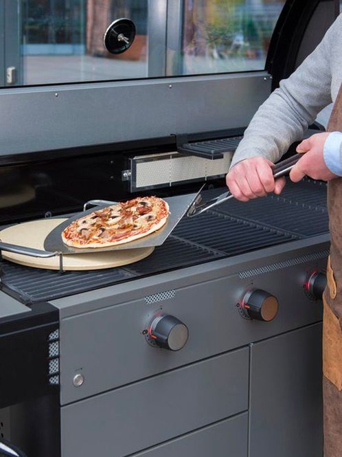 Hovedbilde Pizzaspade sammenleggbar i stål / tre
