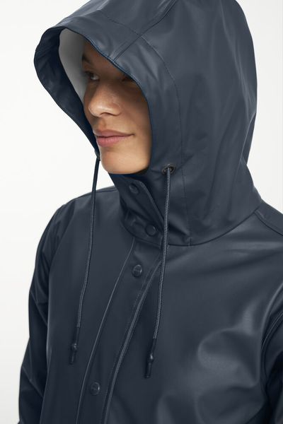 Hovedbilde Apelviken PU regnkåpe til dame i mørk blå
