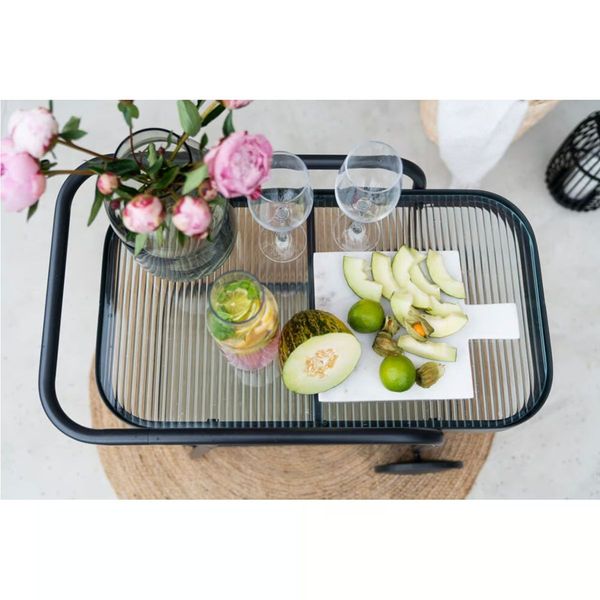 Hovedbilde Serveringsvogn på hjul Tusse, Elegant & Praktisk Avlastningsbord